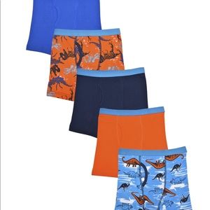 Wonder Nation Boys' L 10-12 Boxer Briefs, 5 Pack